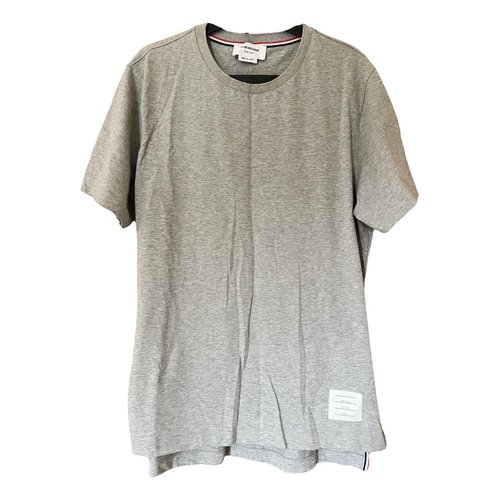 Pre-owned Thom Browne T-shirt In Grey