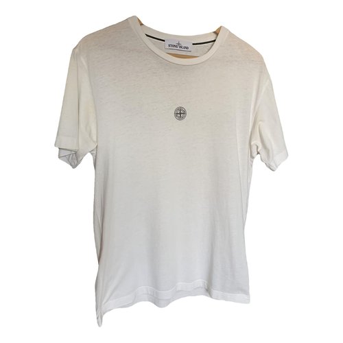 Pre-owned Stone Island T-shirt In White
