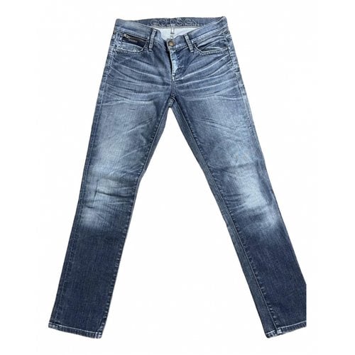 Pre-owned Goldsign Jeans In Blue