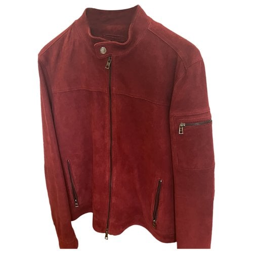 Pre-owned Michael Kors Jacket In Red