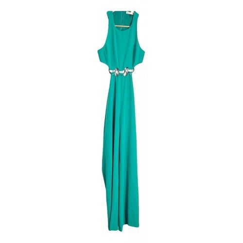 Pre-owned Halston Heritage Jumpsuit In Green