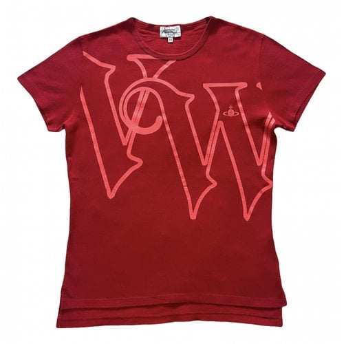 Pre-owned Vivienne Westwood T-shirt In Red