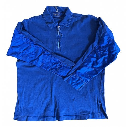 Pre-owned Replay Sweatshirt In Blue