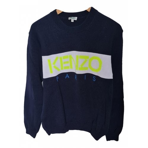 Pre-owned Kenzo Pull In Blue