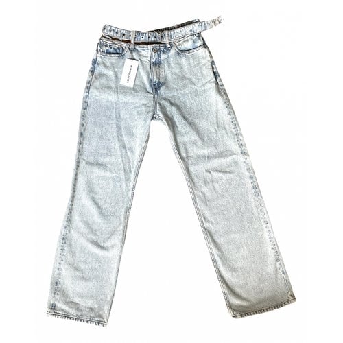Pre-owned Y/project Straight Jeans In Blue