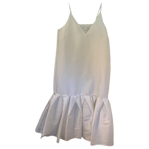 Pre-owned Marques' Almeida Mid-length Dress In White
