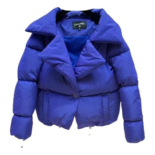 Pre-owned Chanel Puffer In Purple