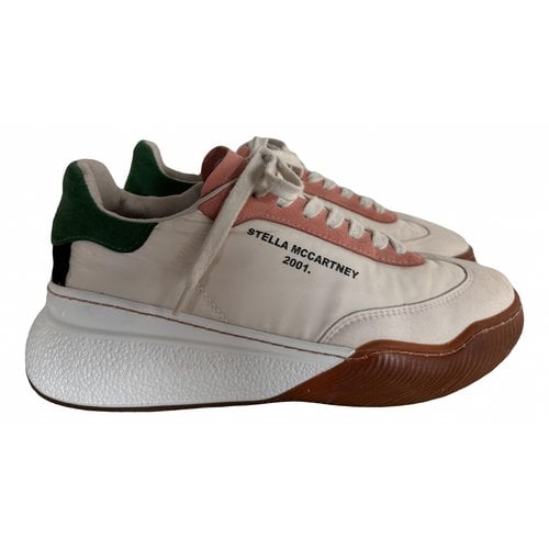Pre-owned Stella Mccartney Cloth Trainers In Multicolour
