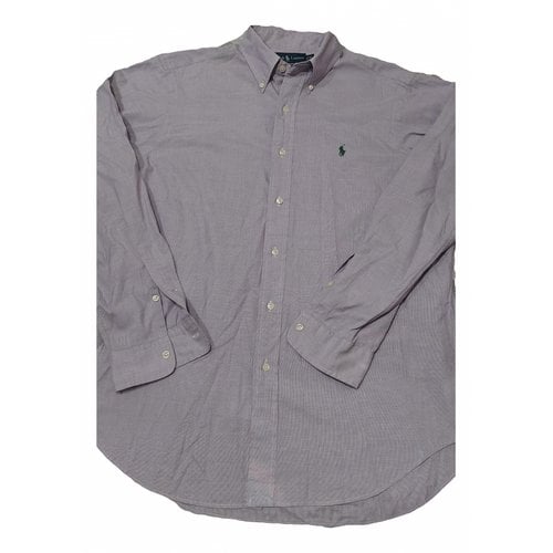 Pre-owned Ralph Lauren Shirt In Grey