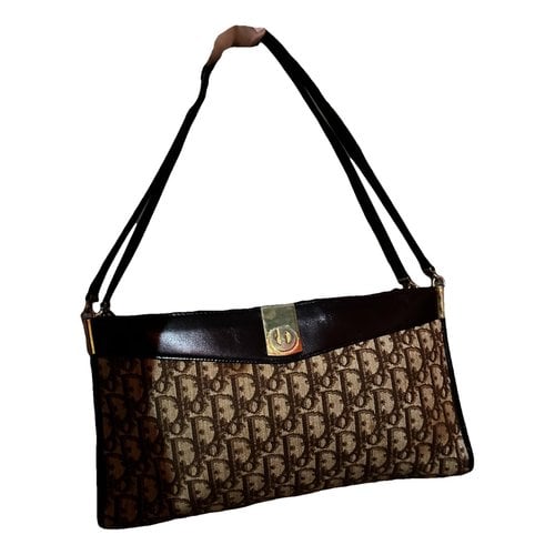 Pre-owned Dior Vibe Hobo Handbag In Brown