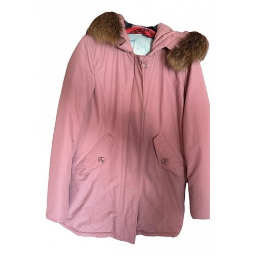 Pre-owned Freedomday Parka In Pink