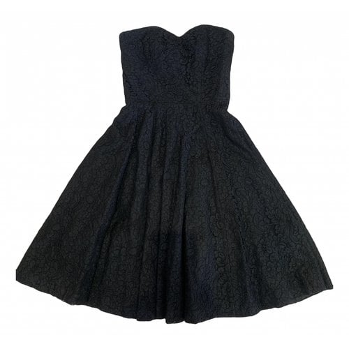 Pre-owned Paul & Joe Lace Mid-length Dress In Black
