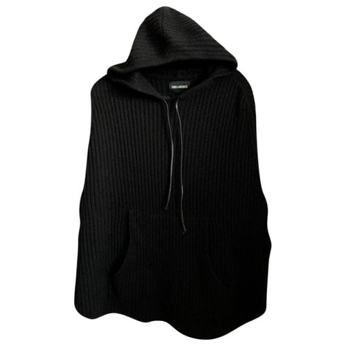 Pre-owned Zadig & Voltaire Wool Sweatshirt In Black