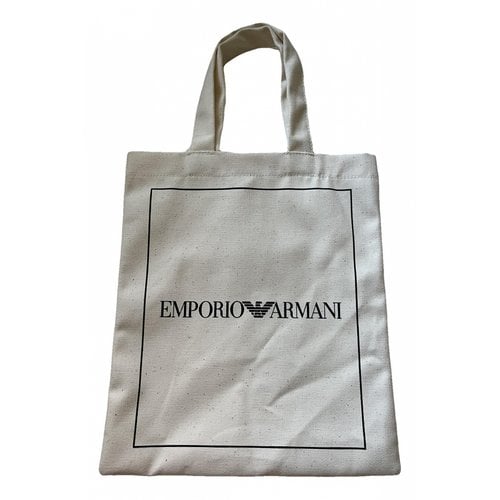 Pre-owned Emporio Armani Cloth Tote In Other