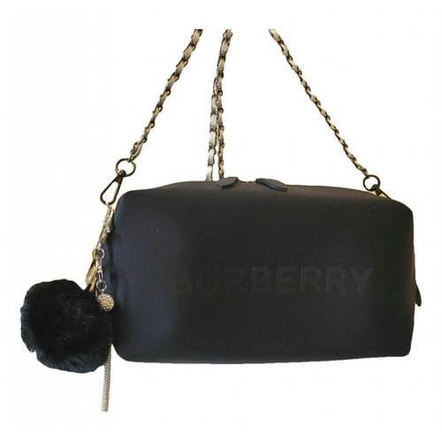 Pre-owned Burberry Crossbody Bag In Black