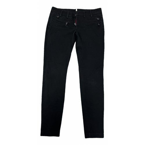 Pre-owned Moncler Genius Slim Pants In Black