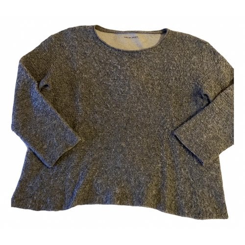 Pre-owned Marc Cain Wool Jumper In Grey