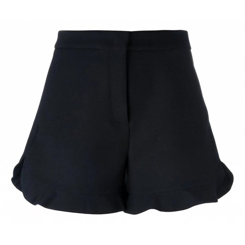 Pre-owned Fendi Wool Shorts In Black
