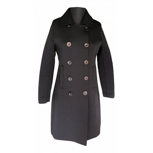 Pre-owned Donna Karan Coat In Black