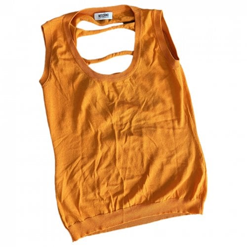 Pre-owned Moschino Cheap And Chic Vest In Orange