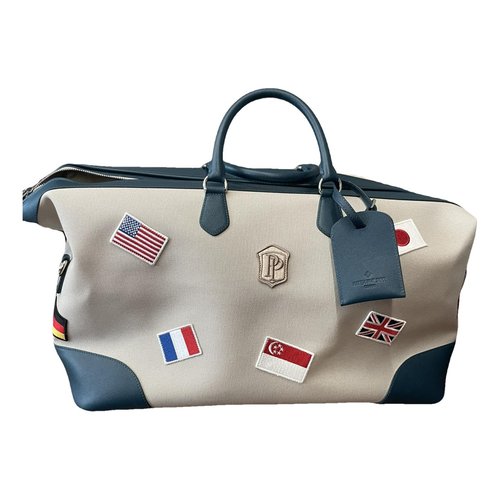 Pre-owned Patek Philippe Cloth Travel Bag In Beige