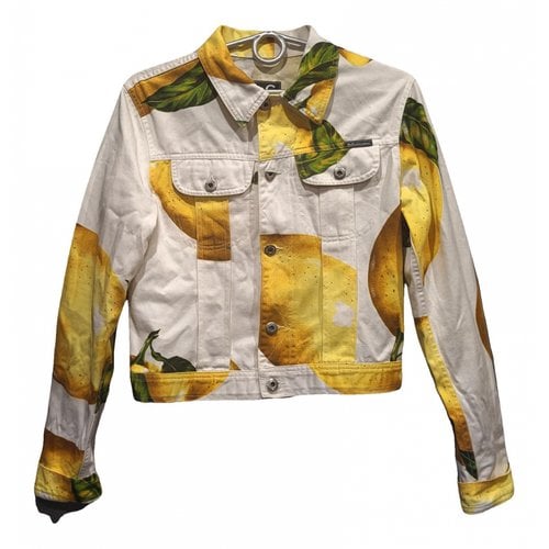 Pre-owned D&g Jacket In Yellow