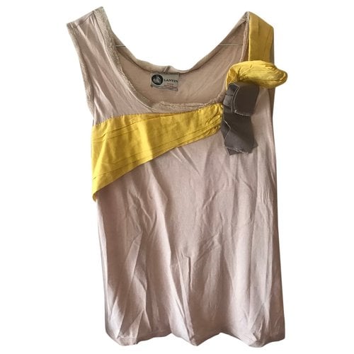 Pre-owned Lanvin Camisole In Beige