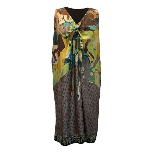 Pre-owned Seventy Mid-length Dress In Multicolour