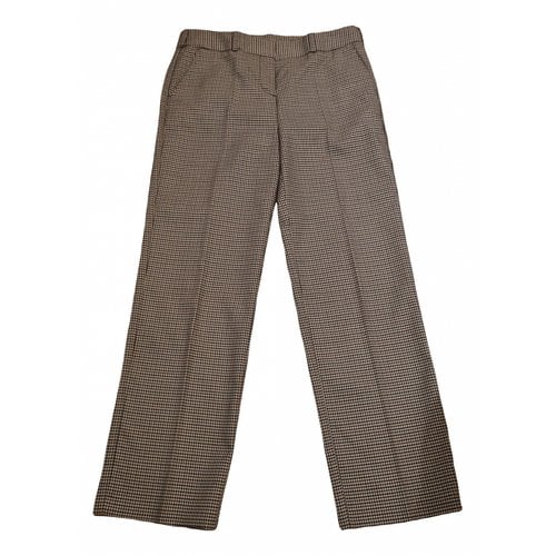 Pre-owned Maje Fall Winter 2020 Chino Pants In Beige