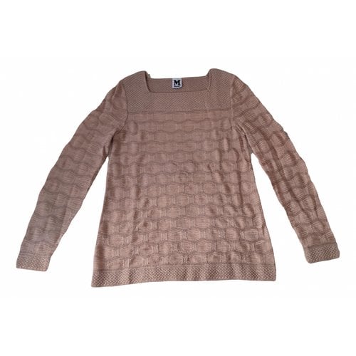Pre-owned M Missoni Jumper In Gold