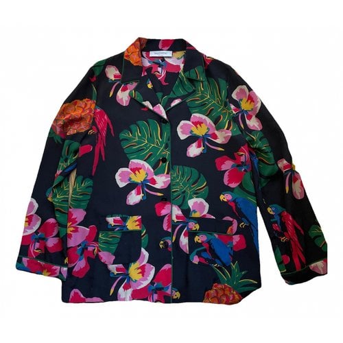 Pre-owned Valentino Silk Shirt In Multicolour