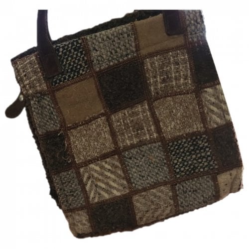 Pre-owned Max & Co Wool Handbag In Brown