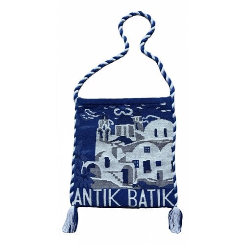 Pre-owned Antik Batik Handbag In Blue