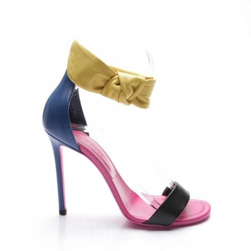 Pre-owned Emilio Pucci Leather Heels In Multicolour