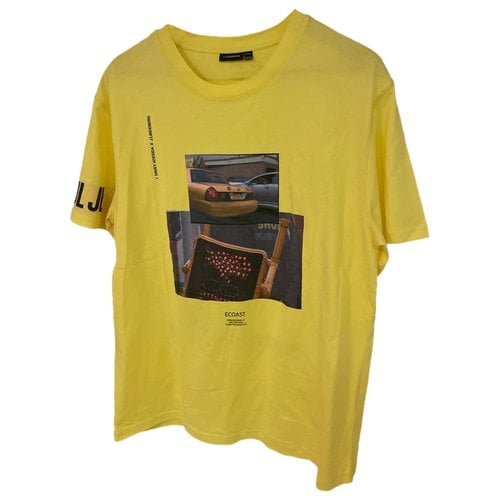 Pre-owned J. Lindeberg T-shirt In Yellow