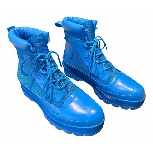 Pre-owned Converse X Ambush Boots In Blue