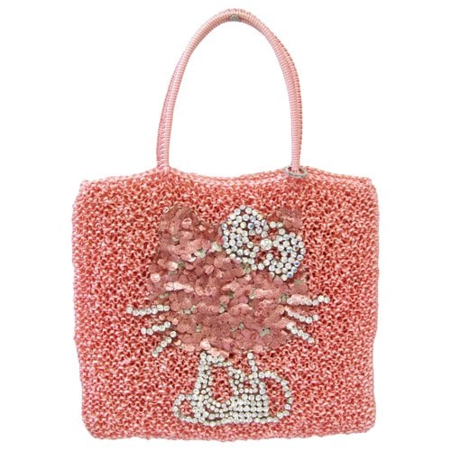 Pre-owned Anteprima Cloth Handbag In Pink