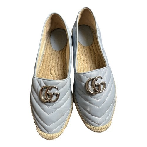 Pre-owned Gucci Leather Espadrilles In Other