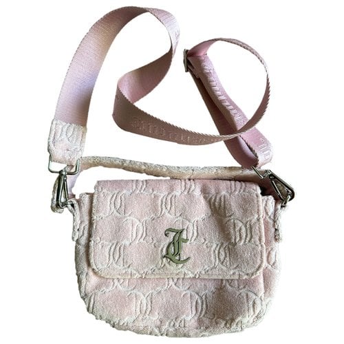 Pre-owned Juicy Couture Velvet Handbag In Pink