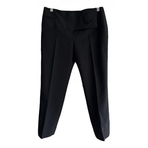 Pre-owned Balenciaga Wool Short Pants In Black
