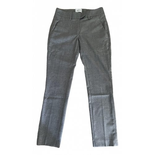 Pre-owned Dondup Slim Pants In Anthracite