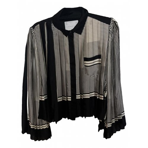 Pre-owned Sacai Shirt In Black