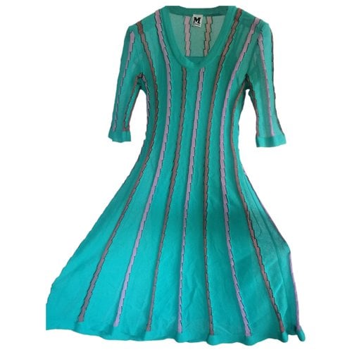 Pre-owned M Missoni Dress In Green