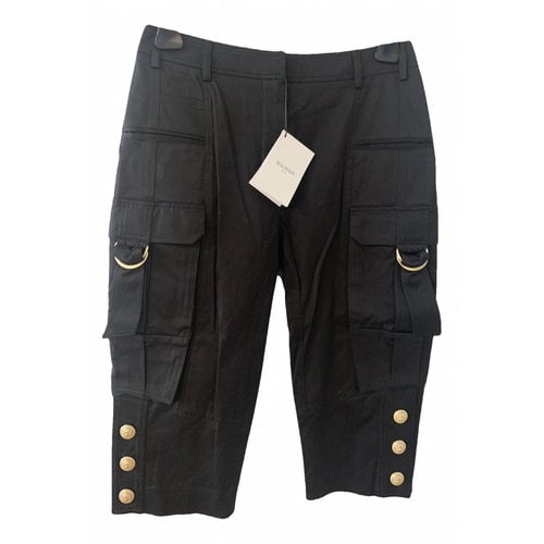 Pre-owned Balmain Short Pants In Black