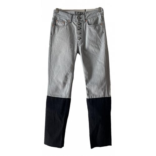 Pre-owned Maison Margiela Straight Jeans In Other