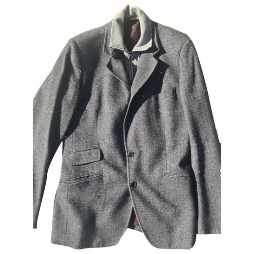 Pre-owned Dolce & Gabbana Wool Vest In Anthracite