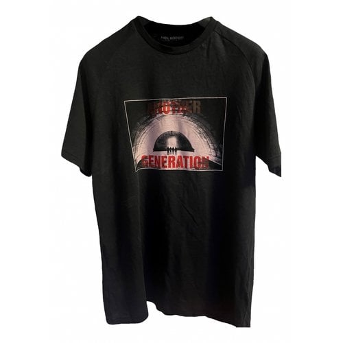 Pre-owned Neil Barrett T-shirt In Anthracite
