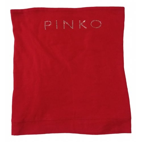 Pre-owned Pinko Vest In Red