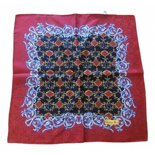 Pre-owned Dior Silk Handkerchief In Other