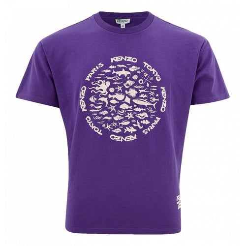 Pre-owned Kenzo T-shirt In Purple
